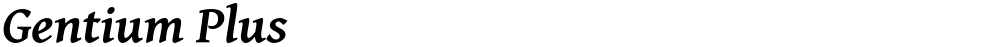 Gentium Plus