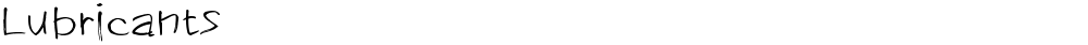 Lubricants