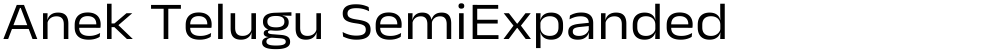 Anek Telugu SemiExpanded