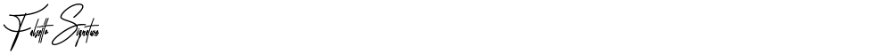 Falsetto Signature