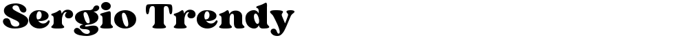 Sergio Trendy