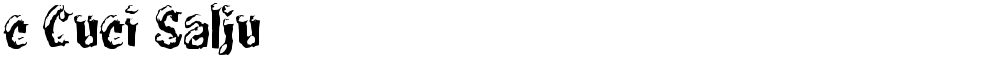 c Cuci Salju