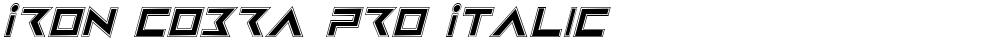 Iron Cobra Pro Italic