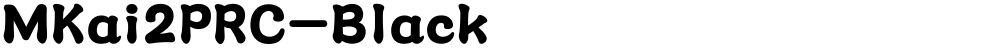 MKai2PRC-Black