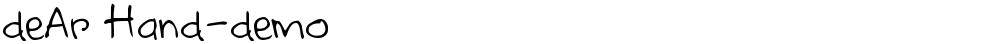 deAr Hand-demo
