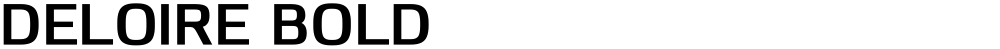 Deloire Bold