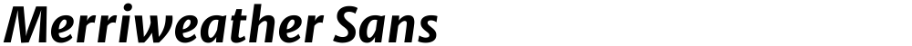 Merriweather Sans