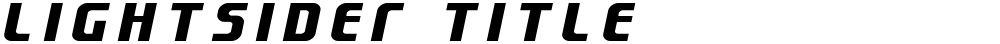 Lightsider Title