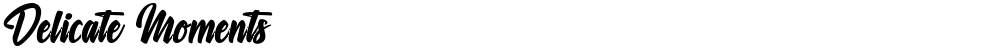 Delicate Moments