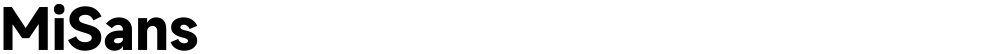 MiSans