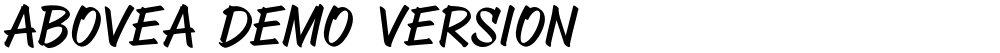 ABOVEA DEMO VERSION
