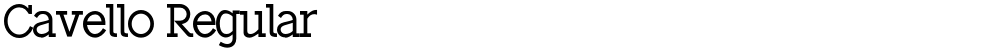 Cavello Regular