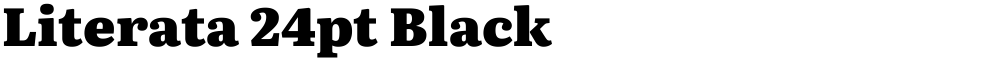 Literata 24pt Black