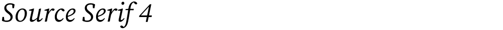Source Serif 4