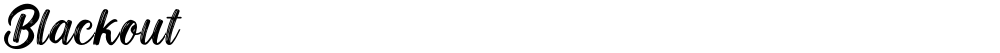 Blackout
