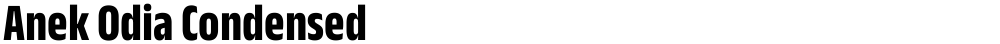 Anek Odia Condensed