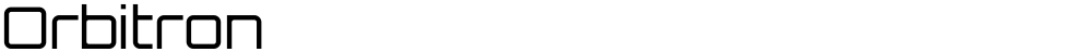Orbitron