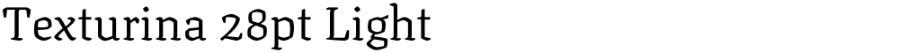 Texturina 28pt Light