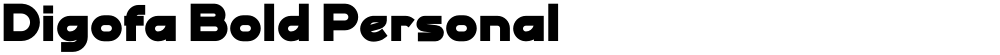Digofa Bold Personal
