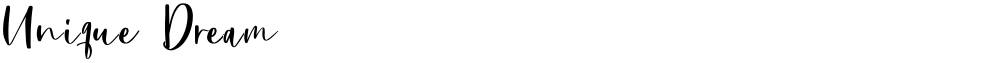 Unique Dream