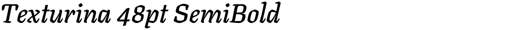 Texturina 48pt SemiBold