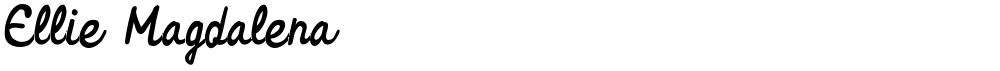 Ellie Magdalena