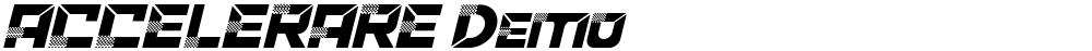 ACCELERARE Demo