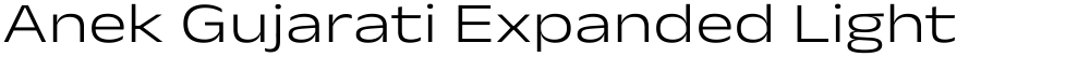 Anek Gujarati Expanded Light