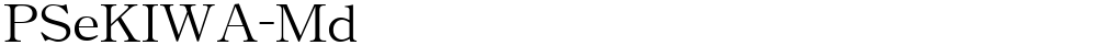 PSeKIWA-Md