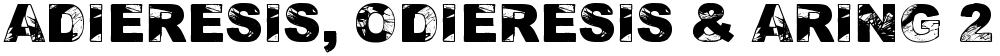 Adieresis, Odieresis & Aring 2