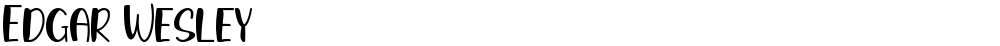 Edgar Wesley