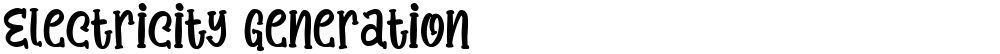 Electricity Generation