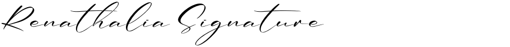 Renathalia Signature