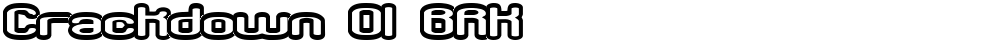 Crackdown O1 BRK
