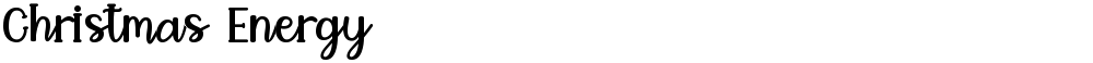 Christmas Energy