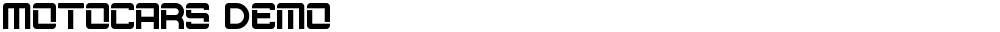 Motocars Demo