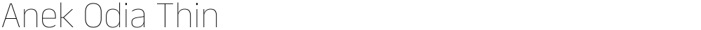 Anek Odia Thin