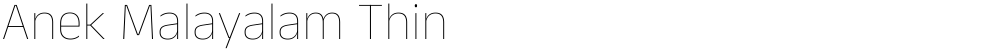 Anek Malayalam Thin