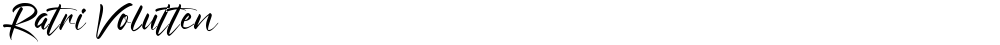 Ratri Volutten