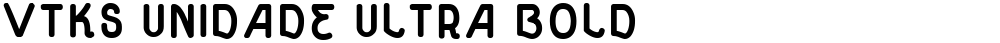 vtks unidade ultra bold