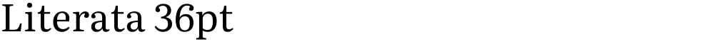 Literata 36pt