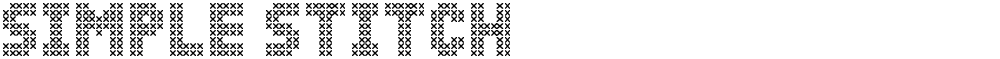 Simple Stitch
