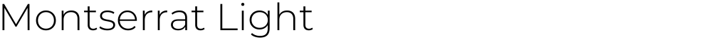 Montserrat Light