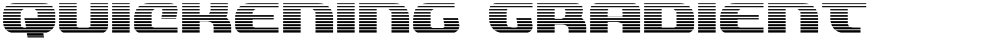 Quickening Gradient