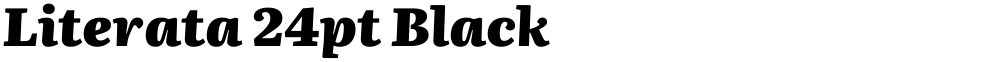 Literata 24pt Black
