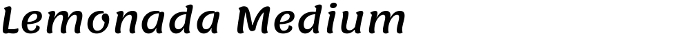 Lemonada Medium