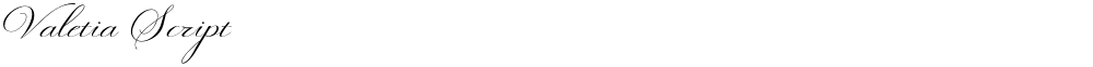 Valetia Script