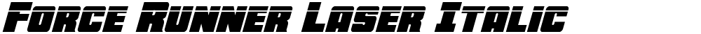 Force Runner Laser Italic