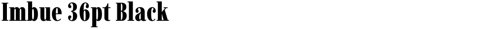 Imbue 36pt Black