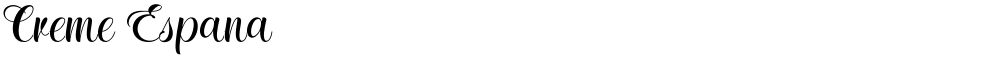 Creme Espana